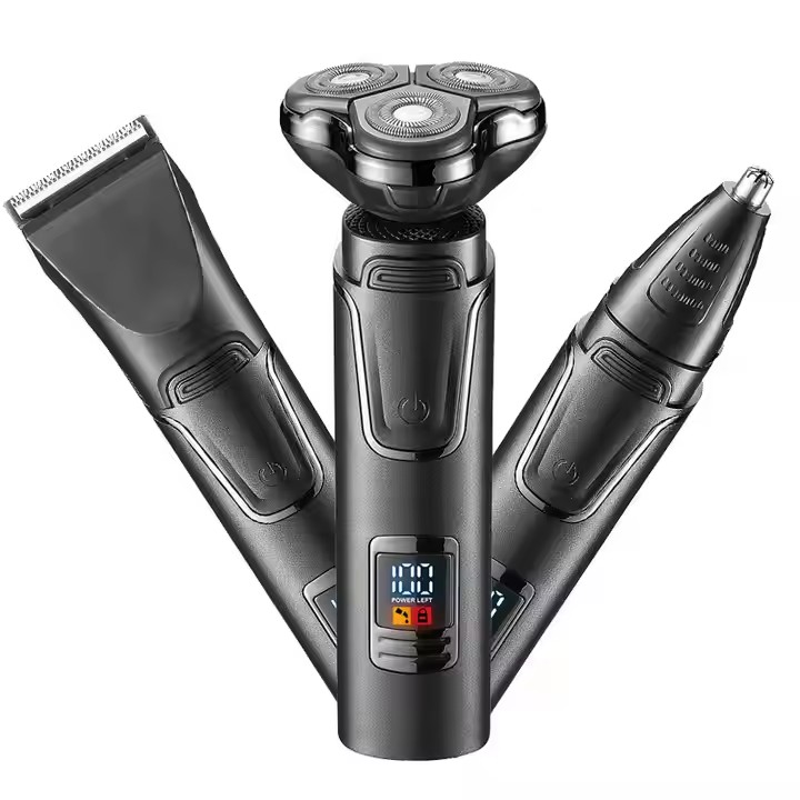 Electric Shaver Rotary - 3in1 전기면도기 트리플 블레이드 면도 플로팅