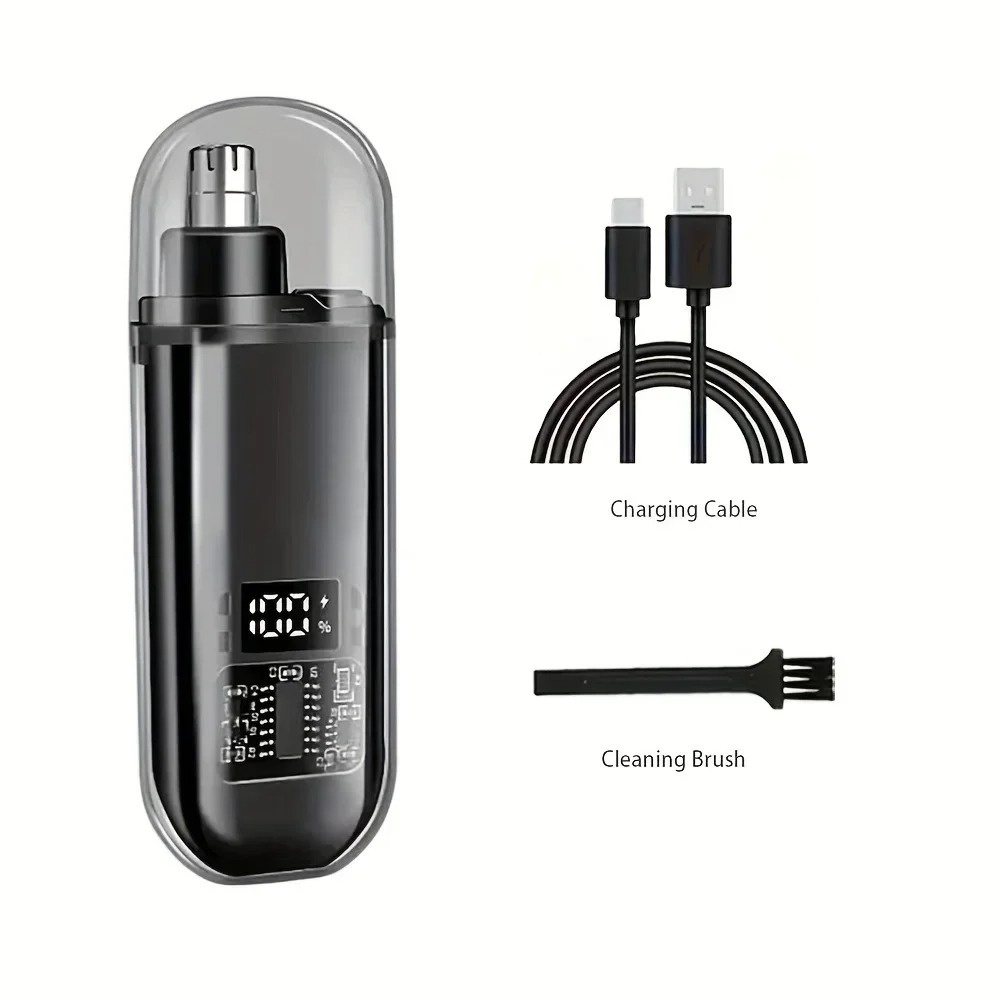 Men'S Grooming Hair Removal - 전기 미니 코/귀털 트리머, 컴팩트 휴대용