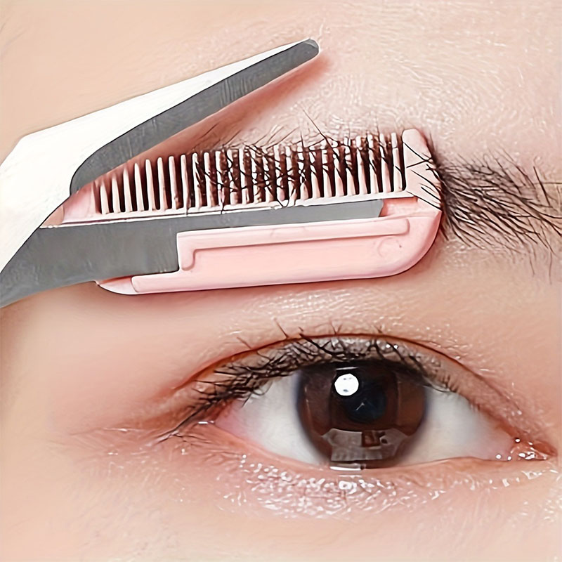 Men'S Grooming Hair Removal - 남녀공용 정밀 스테인리스 눈썹 정리 가위