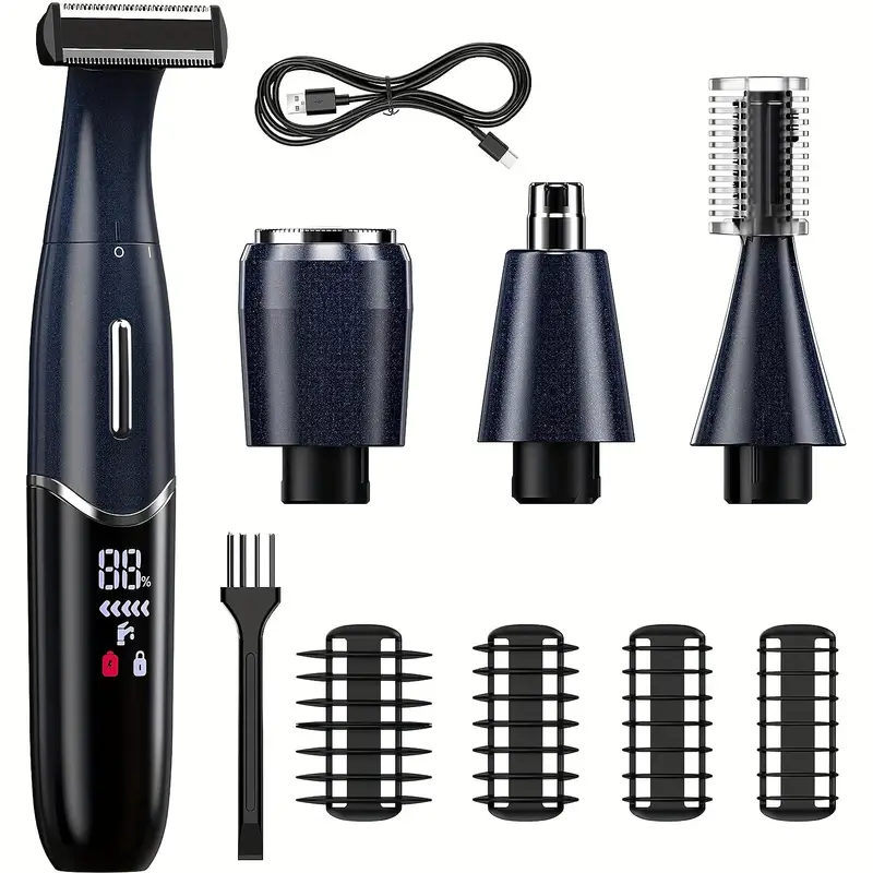 Men'S Grooming Razor - 친밀한 부위 이발 정밀 면도기 남성
