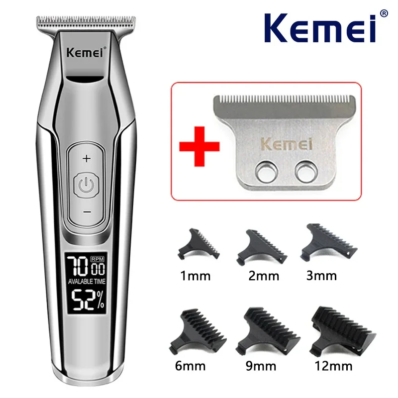 Men'S Grooming Razor - Kemei 남성용 KM-5027 또는 블레이드 트리머,