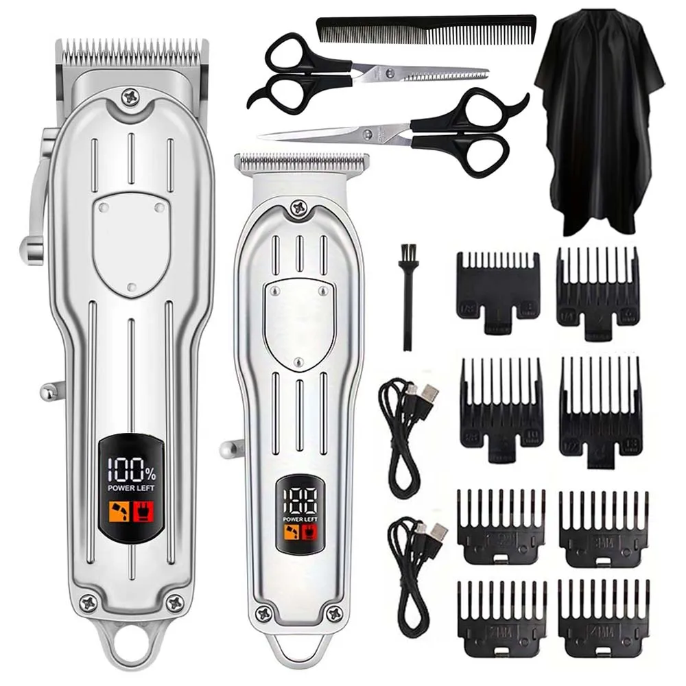 Men'S Grooming Products - 전기 헤어 클리퍼 디지털 디스플레이 다기능