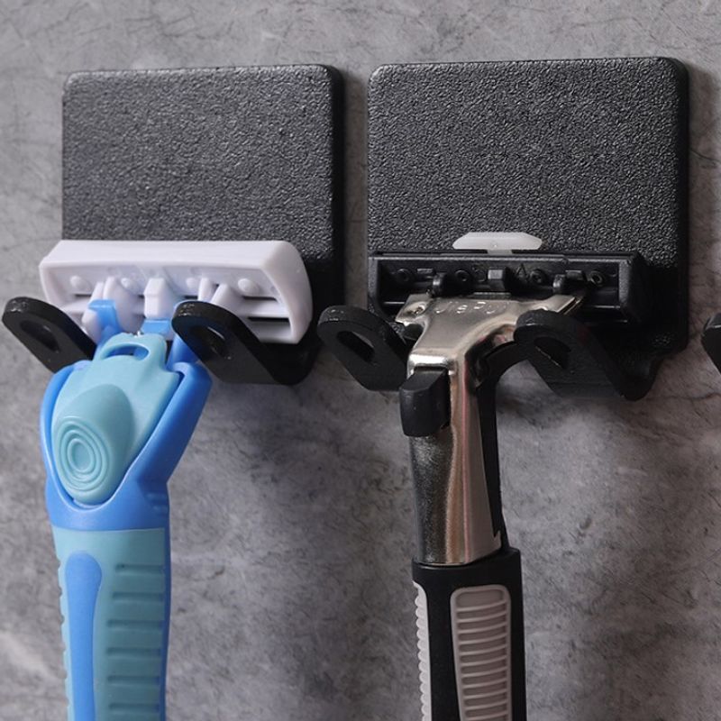 Men'S Grooming Razor - 2개 펀치프리 면도기 홀더 보관 걸이