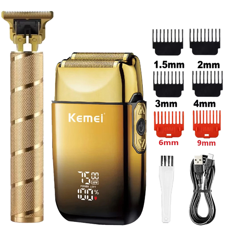 Men'S Grooming Products - 케메이 KM-TX10 T9 헤어 트리머 전기