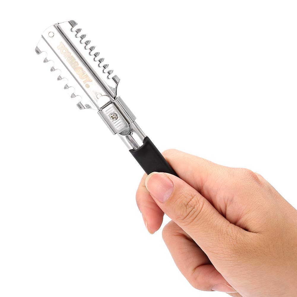 양날 면도 이발 면도기 칼 블레이드 수동 헤어 커팅 도 - Men'S Grooming Salon 리뷰 및 가격