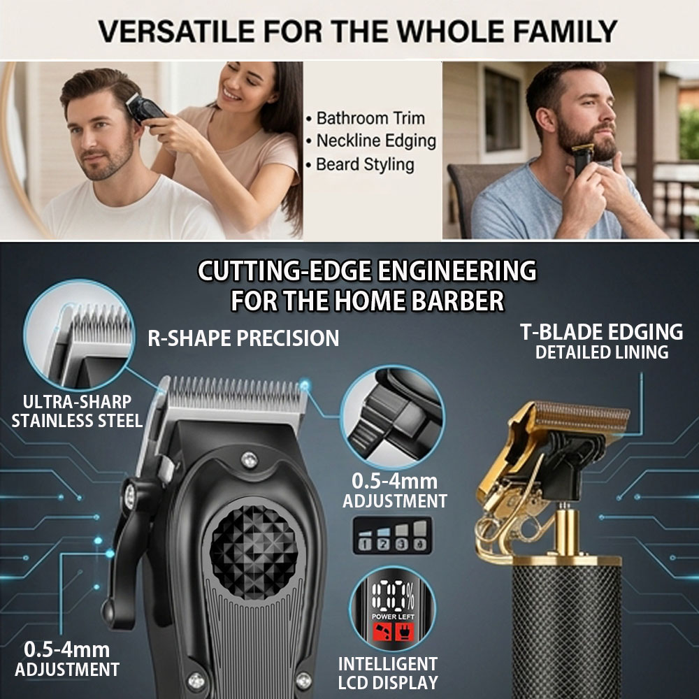 LED 디스플레이가 있는 전문가용 헤어 클리퍼, 남성용 - Men'S Grooming Products 리뷰 및 가격