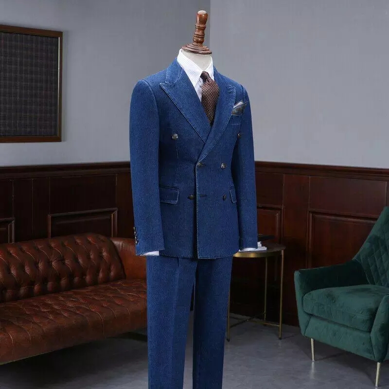 캐주얼 블루 데님 옥스포드 남성 정장 의상 옴므 패션  - Men'S Grooming Oxford 리뷰 및 가격