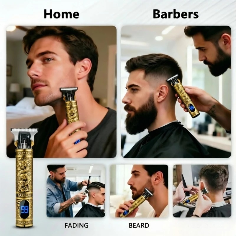 T9 전기 수염 트리머 무선 헤어 클리퍼 (남성용) 4 - Men'S Grooming Products 리뷰 및 가격