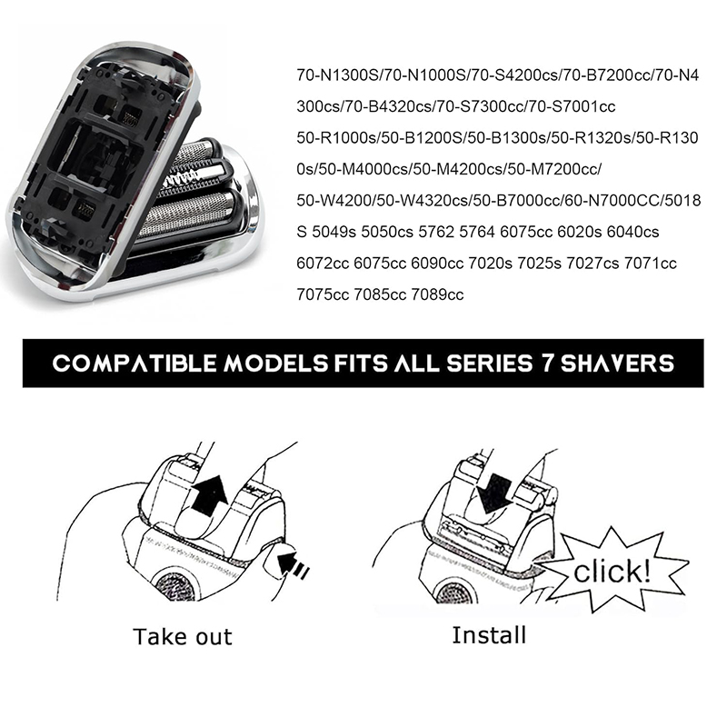 브라운 시리즈 7 73S 70-N1300S 70-S42 - Electric Shaver Rotary 리뷰 및 가격