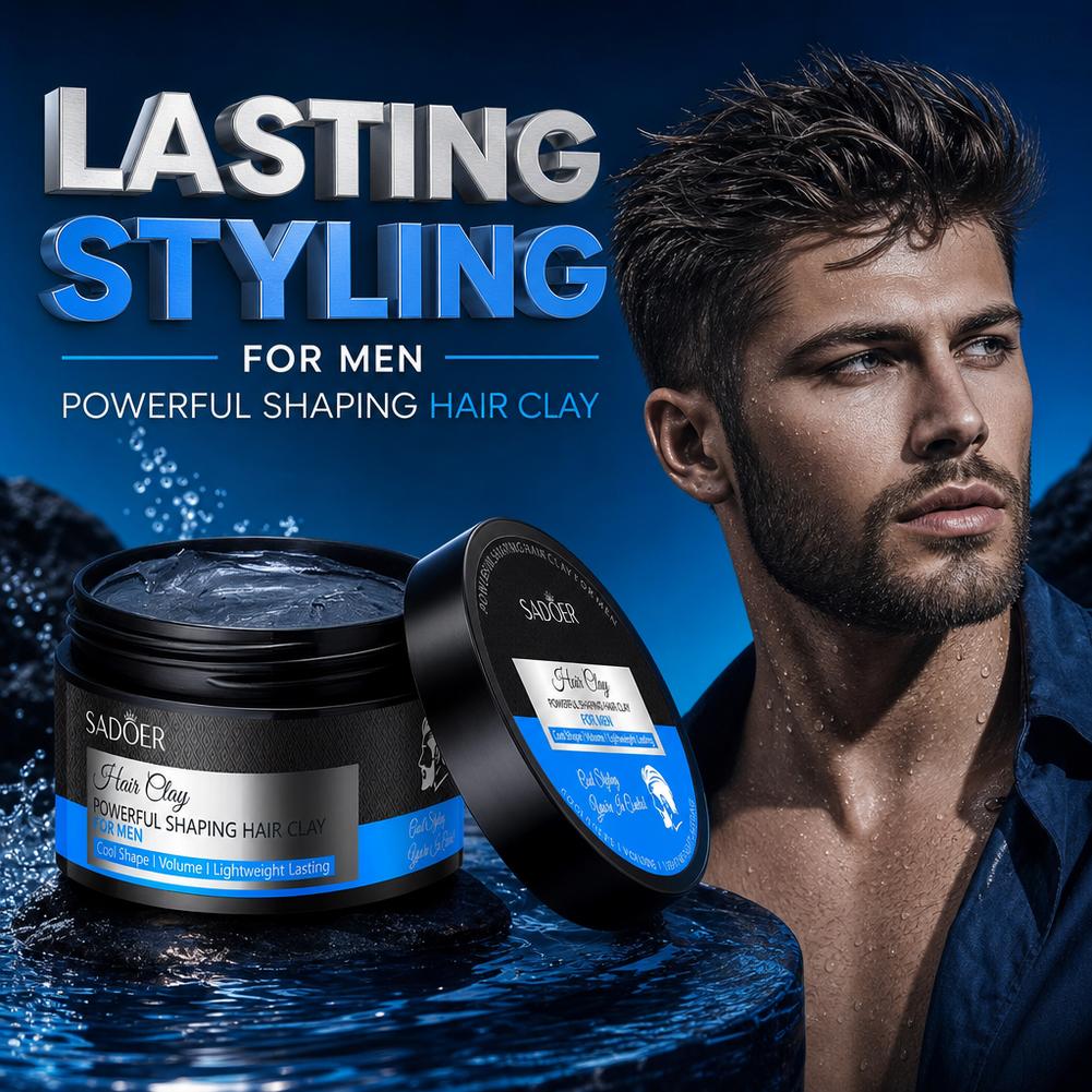 남성용 헤어 스타일링 클레이 강력 고정 매트 마감 헤어 - Men'S Grooming Salon 리뷰 및 가격