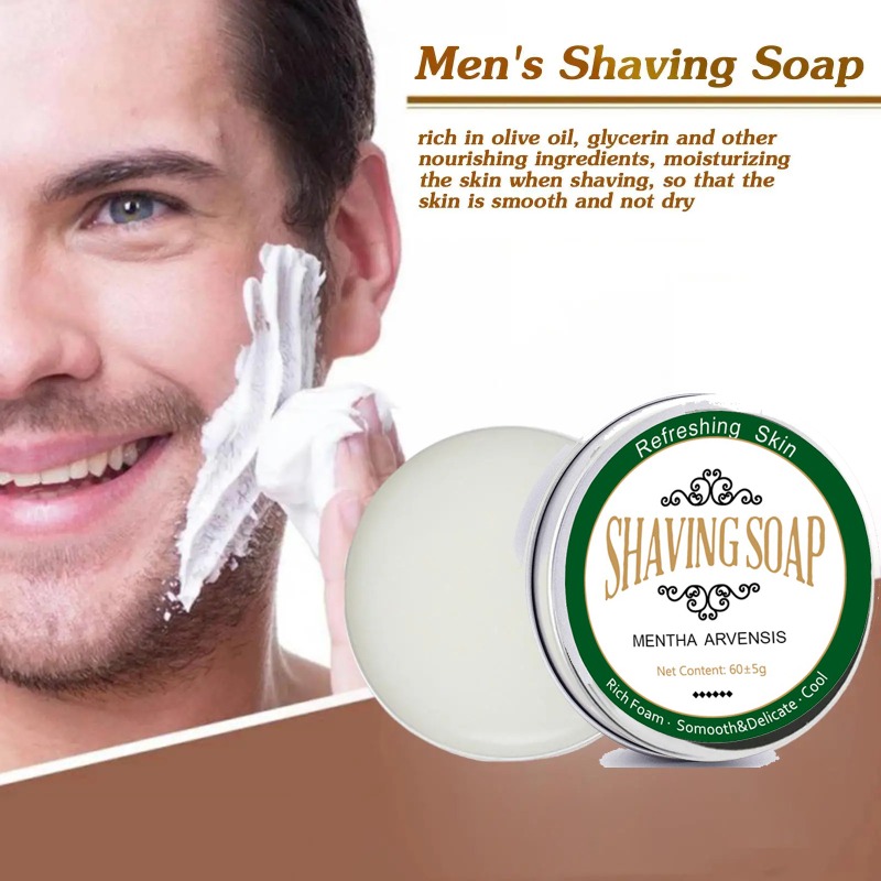 남자 수염 면도 비누 부드럽고 오래 지속되는 보습 부드 - Men'S Beard Grooming 리뷰 및 가격
