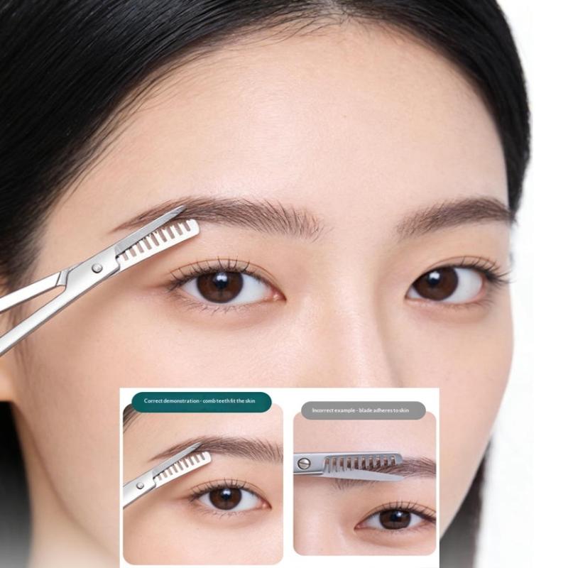 1Pcs 스테인레스 스틸 눈썹 트리머 가위 남성과 여성 - Men'S Grooming Hair Removal 리뷰 및 가격
