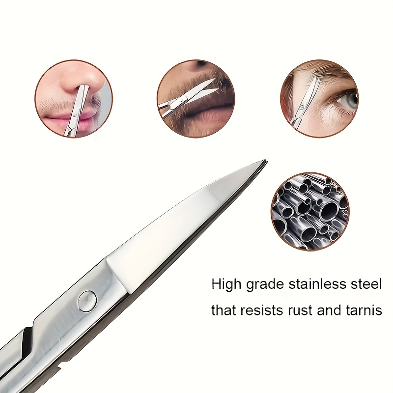 1/3개입 남녀공용 얼굴털 정리 가위 세트 눈썹 코털  - Men'S Grooming Nose And Ear 리뷰 및 가격