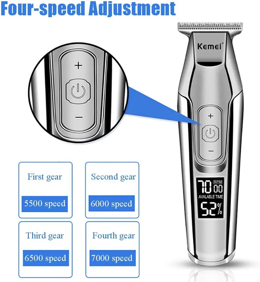 Kemei 남성용 KM-5027 또는 블레이드 트리머, - Men'S Grooming Razor 리뷰 및 가격