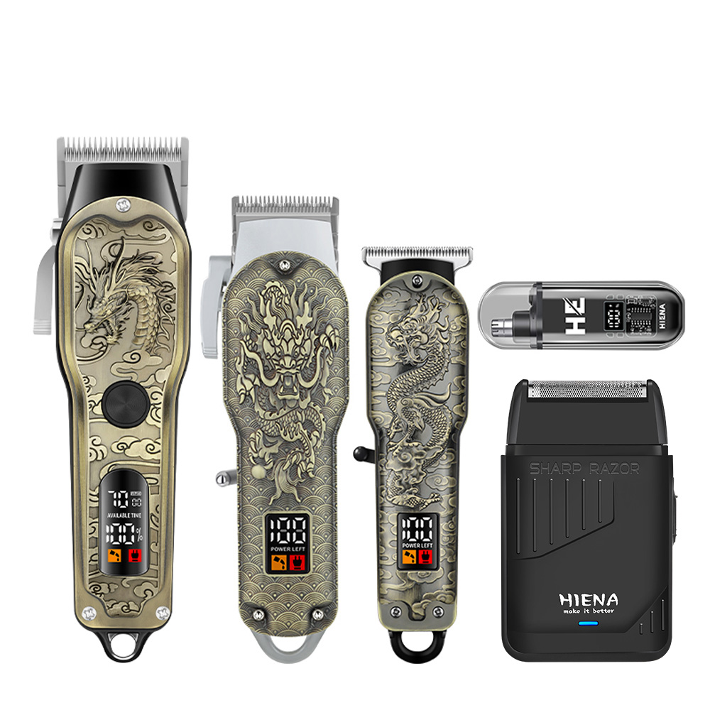 HIENA 남성용 전문 헤어 클리퍼 5종 세트, 정밀  - Men'S Grooming Products 리뷰 및 가격
