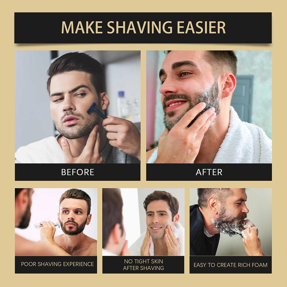 베르가못 쉐이빙 비누 (남성용) 풍부한 거품 쉐이빙 크 - Men'S Beard Grooming 리뷰 및 가격