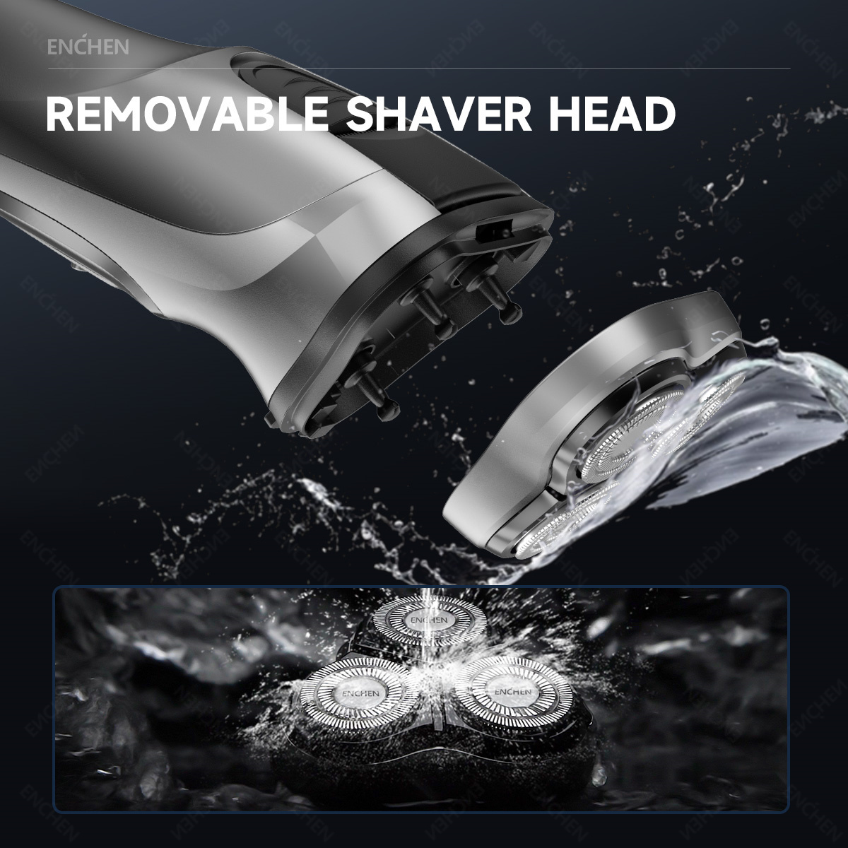 ENCHEN 블랙스톤 교체용 전기 면도기 헤드 BR-1 - Electric Shaver Rotary 리뷰 및 가격
