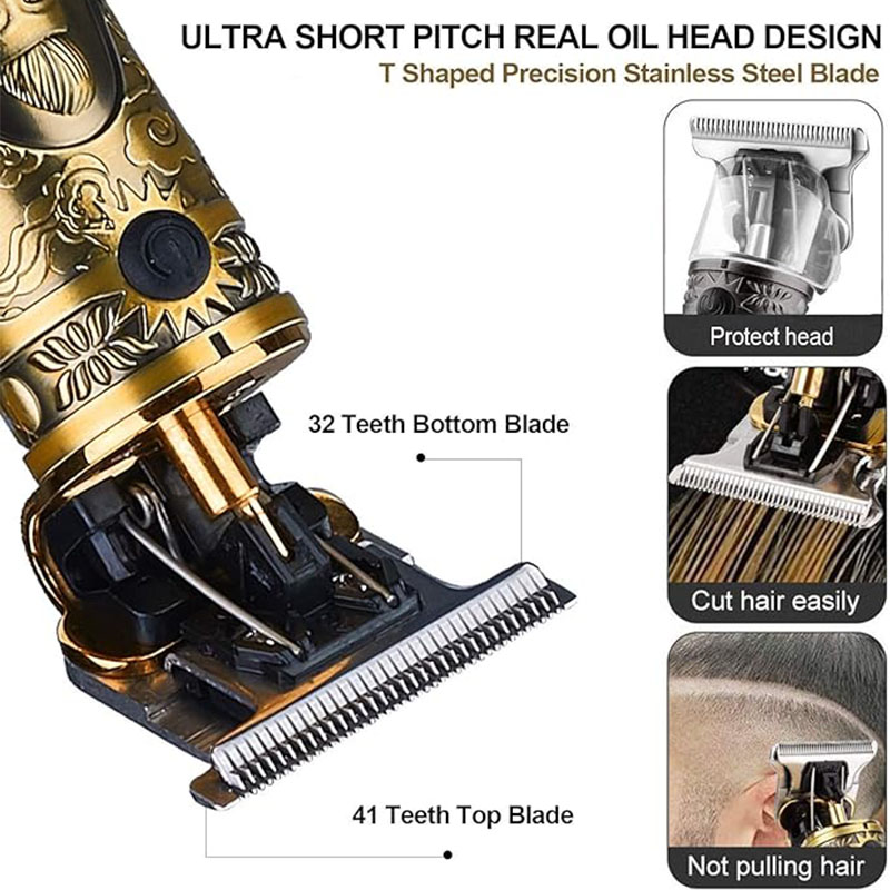 남성용 무선 T9 헤어 트리머 USB 고속 충전 전기  - Electric Shaver Rotary 리뷰 및 가격