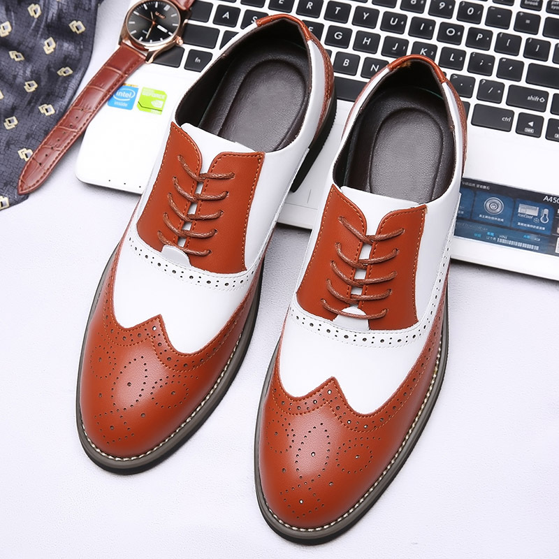 남성용 진짜 가죽 패션 신랑 웨딩 슈즈, 럭셔리 이탈리 - Men'S Grooming Oxford 리뷰 및 가격