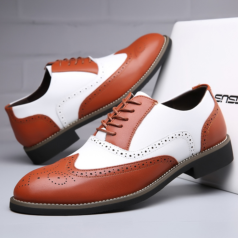 남성용 진짜 가죽 패션 신랑 웨딩 슈즈, 럭셔리 이탈리 - Men'S Grooming Oxford 리뷰 및 가격